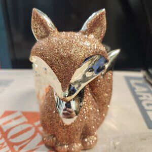 Bath & Body Works Fox Gentle Foam Soap Holder Glittery